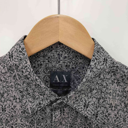アルマーニエクスチェンジ ARMANI EXCHANGE 花柄ボタンシャツ メンズ import:S