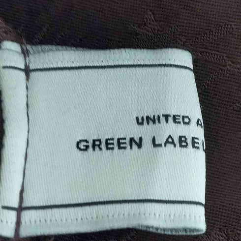 ユナイテッドアローズグリーンレーベルリラクシング UNITED ARROWS green label relaxing ジャガード サテン ナロー スカート レディース FREE