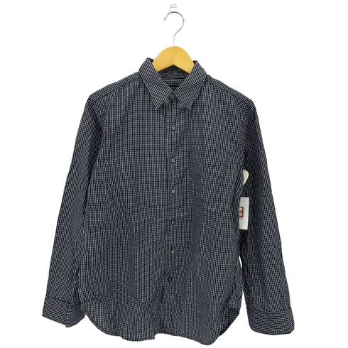 エンジニアードガーメンツ Engineered Garments USA製 コットン ギンガムチェック ロングスリーブ シャツ メンズ S
