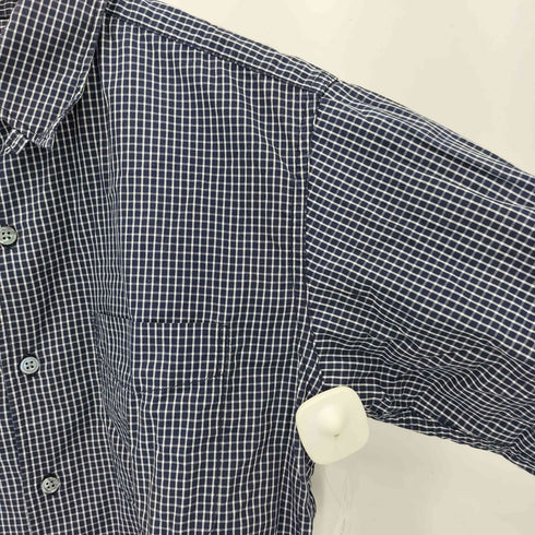 エンジニアードガーメンツ Engineered Garments USA製 コットン ギンガムチェック ロングスリーブ シャツ メンズ S