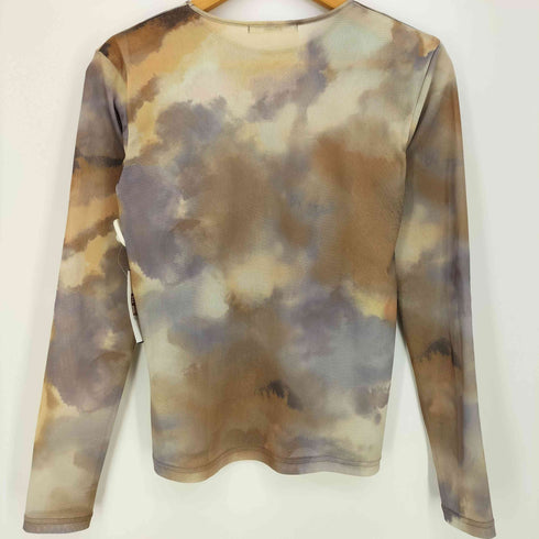 ビューティーアンドユースユナイテッドアローズ BEAUTY & YOUTH UNITED ARROWS アブストラクト シアー トップス レディース