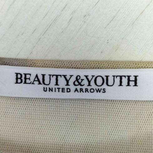 ビューティーアンドユースユナイテッドアローズ BEAUTY & YOUTH UNITED ARROWS アブストラクト シアー トップス レディース