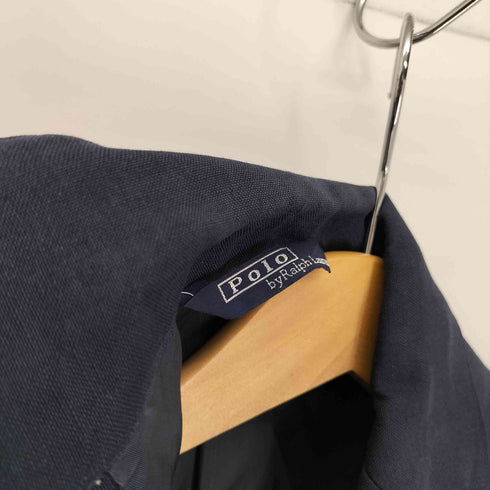 ポロバイラルフローレン Polo by RALPH LAUREN 90-00S 三角タグ リネン シングルブレスト 2B テーラード ジャケット メンズ C94-W84-T170