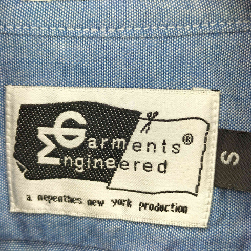 エンジニアードガーメンツ Engineered Garments フロントボタン ロングスリーブ シャツ メンズ S