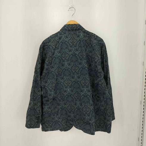 エンジニアードガーメンツ Engineered Garments ペイズリー柄 シングル フロントボタン テーラードジャケット メンズ S