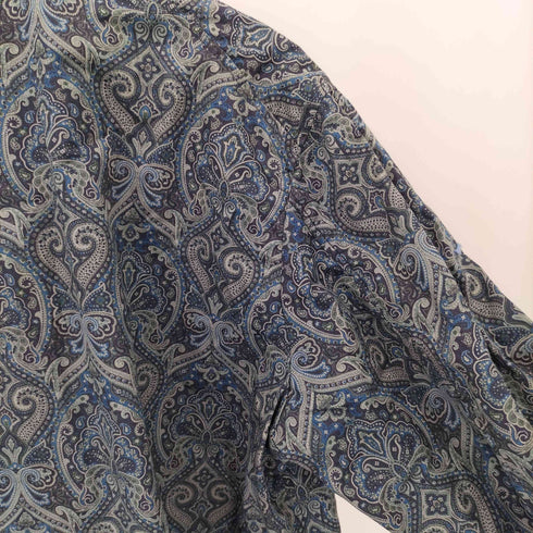 エンジニアードガーメンツ Engineered Garments ペイズリー柄 シングル フロントボタン テーラードジャケット メンズ S