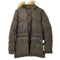 バーバリーブラックレーベル BURBERRY BLACK LABEL 裏地ノバチェック ファー ダウンジャケット メンズ import:M
