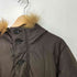 バーバリーブラックレーベル BURBERRY BLACK LABEL 裏地ノバチェック ファー ダウンジャケット メンズ import:M