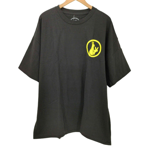アンチソーシャルソーシャルクラブ ANTI SOCIAL SOCIAL CLUB Yellow Box Logo Roll Black Tee Tシャツ メンズ import:XXL