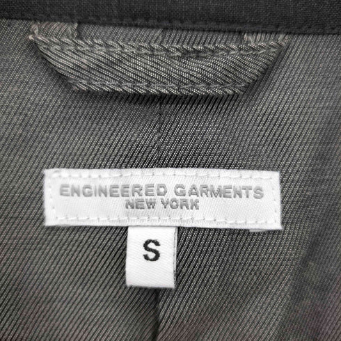 エンジニアードガーメンツ Engineered Garments ウール シングル フロントボタン テーラードジャケット メンズ S