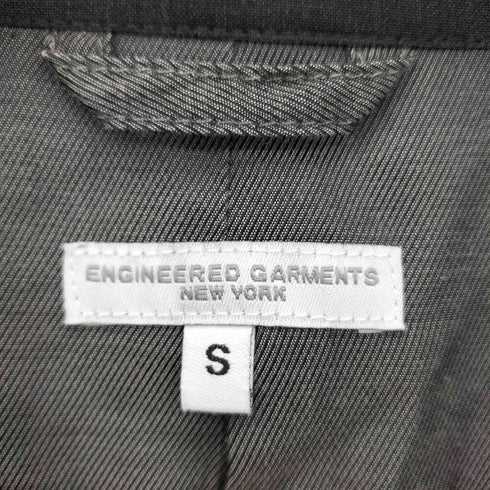 エンジニアードガーメンツ Engineered Garments ウール シングル フロントボタン テーラードジャケット メンズ S