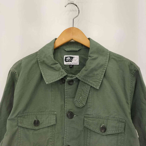 エンジニアードガーメンツ Engineered Garments USA製 フロントボタン M-41 ミリタリージャケット メンズ M