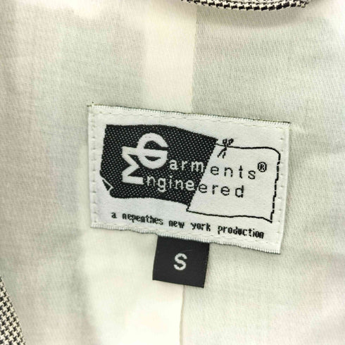 エンジニアードガーメンツ Engineered Garments 千鳥格子柄 ベッド フォードジャケット メンズ S