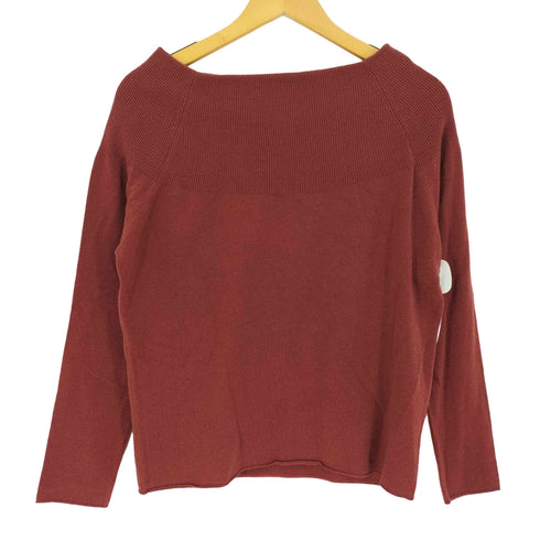 ニジュウサンク 23区 マーゼライズドウールカシミヤ カシミヤ混 プルオーバー ニット セーター レディース JPN:40