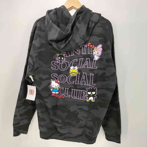 アンチソーシャルソーシャルクラブ ANTI SOCIAL SOCIAL CLUB ×Hello Kitty and Friends カモ柄 プルオーバー パーカー メンズ import:L