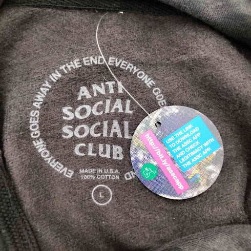 アンチソーシャルソーシャルクラブ ANTI SOCIAL SOCIAL CLUB ×Hello Kitty and Friends カモ柄 プルオーバー パーカー メンズ import:L