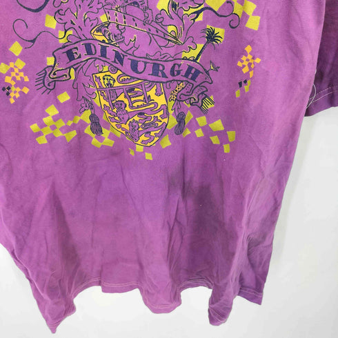 ASPENBERG SOUVENIR EDINURGH フロントプリント 半袖Tシャツ カットソー メンズ