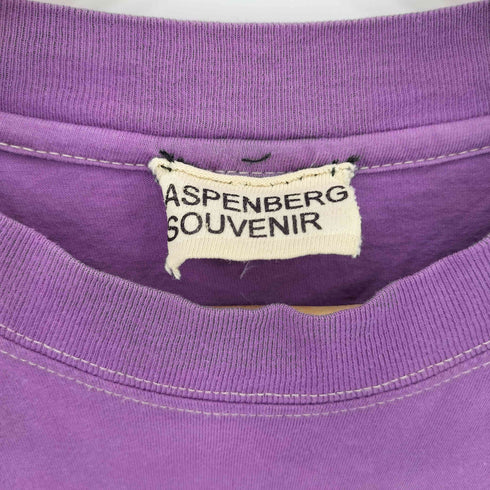 ASPENBERG SOUVENIR EDINURGH フロントプリント 半袖Tシャツ カットソー メンズ