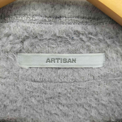 アルチザン ARTISAN アルパカ アンゴラ混 シャギー コート レディース 7