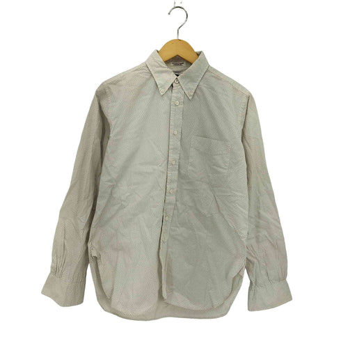 エンジニアードガーメンツ Engineered Garments ドット柄 ロングスリーブ ボタンダウン シャツ メンズ S