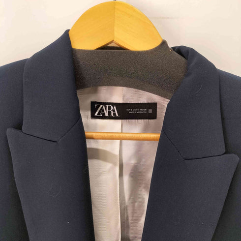 ザラ ZARA ロールアップスリーブブレザー レディース import:S