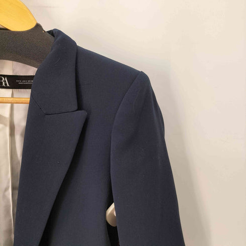 ザラ ZARA ロールアップスリーブブレザー レディース import:S