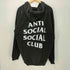 アンチソーシャルソーシャルクラブ ANTI SOCIAL SOCIAL CLUB Zip Up Hoodie ジップアップ フーディ パーカー メンズ import:XL