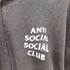 アンチソーシャルソーシャルクラブ ANTI SOCIAL SOCIAL CLUB Zip Up Hoodie ジップアップ フーディ パーカー メンズ import:XL