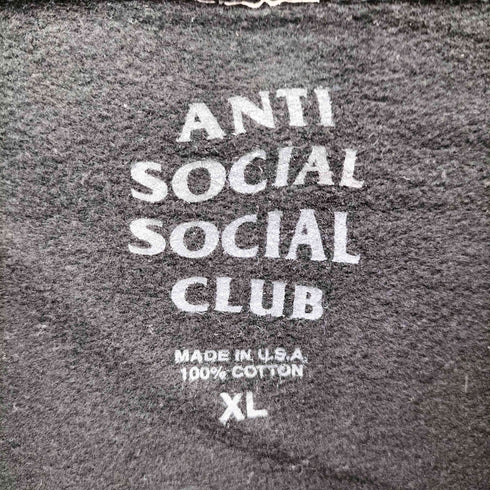 アンチソーシャルソーシャルクラブ ANTI SOCIAL SOCIAL CLUB Zip Up Hoodie ジップアップ フーディ パーカー メンズ import:XL