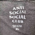 アンチソーシャルソーシャルクラブ ANTI SOCIAL SOCIAL CLUB Zip Up Hoodie ジップアップ フーディ パーカー メンズ import:XL