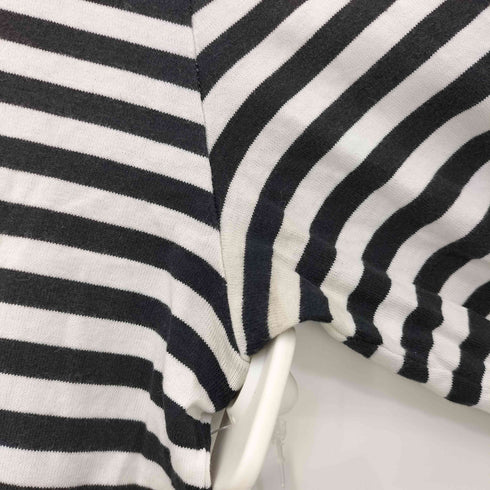 プレイコムデギャルソン PLAY COMME des GARCONS ハートワッペン ボーダー長袖カットソー レディース JPN:M