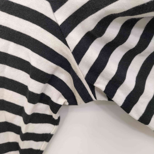 プレイコムデギャルソン PLAY COMME des GARCONS ハートワッペン ボーダー長袖カットソー レディース JPN:M