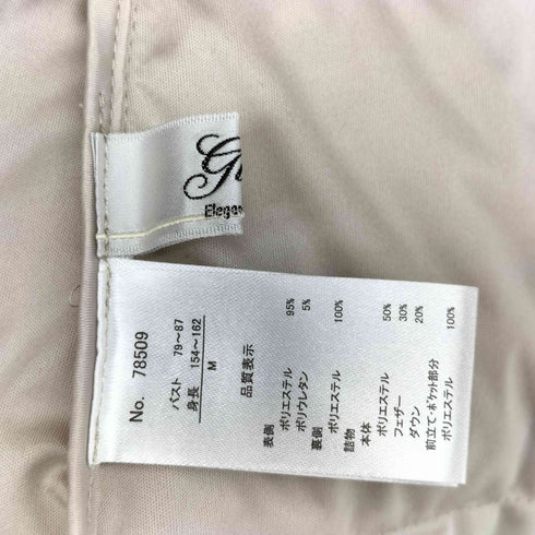 glitzern ショート丈 ダウンジャケット レディース import:M