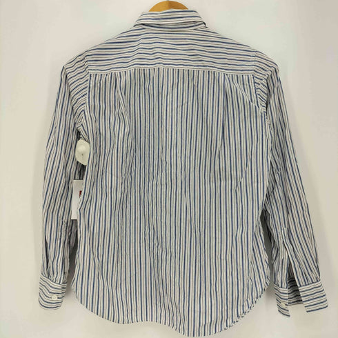 プレイコムデギャルソン PLAY COMME des GARCONS HEART MOTIF STRIPE L/S SJHIRT ハートワッペン ストライプ長袖シャツ レディース JPN:S