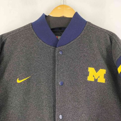 ナイキ NIKE 00S NCAA カレッジ刺繍 スタジャン メンズ import:L