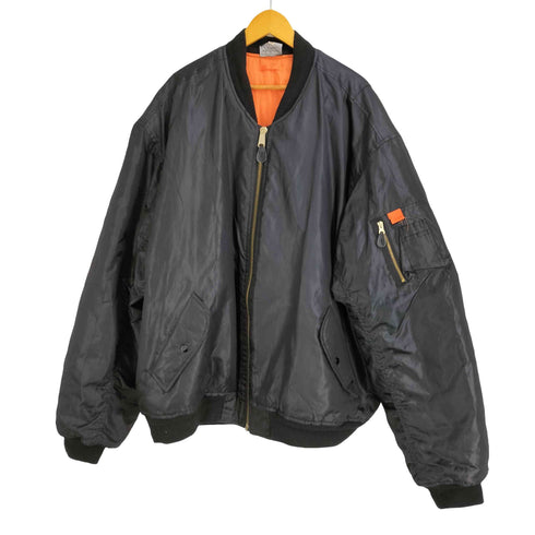 バックプリント オーバーサイズ MA-1 メンズ S/M