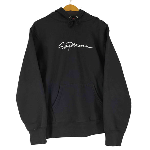 シュプリーム Supreme 18AW Classic Script Hooded Sweatshirt メンズ import:L
