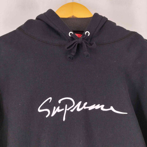 シュプリーム Supreme 18AW Classic Script Hooded Sweatshirt メンズ import:L