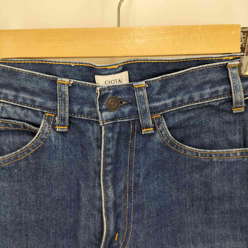 シオタ CIOTA インディゴ スビンコットン 13.5oz スリムデニム メンズ 29