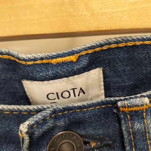 シオタ CIOTA インディゴ スビンコットン 13.5oz スリムデニム メンズ 29