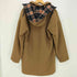エルエルビーン L.L.Bean 80s USA製 IDEALジップ 裏地チェック フード付き ダブルジップ コート メンズ import:M