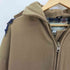 エルエルビーン L.L.Bean 80s USA製 IDEALジップ 裏地チェック フード付き ダブルジップ コート メンズ import:M