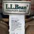 エルエルビーン L.L.Bean 80s USA製 IDEALジップ 裏地チェック フード付き ダブルジップ コート メンズ import:M