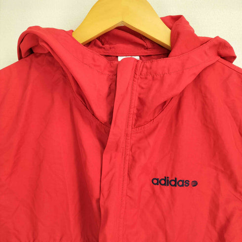 アディダス adidas フロントロゴ フーデットジャケット メンズ import:L