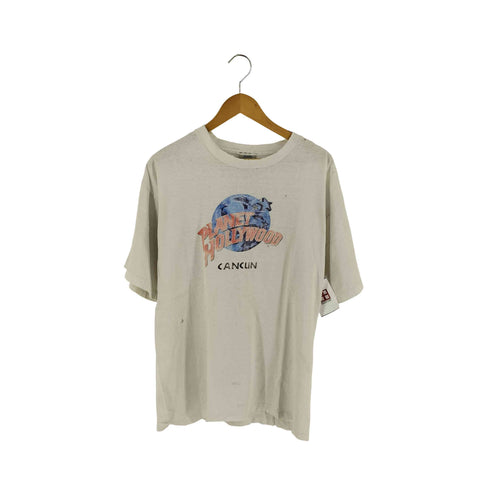 プラネットハリウッド PLANET HOLLYWOOD 90S メキシコ製 ロゴプリントTシャツ メンズ