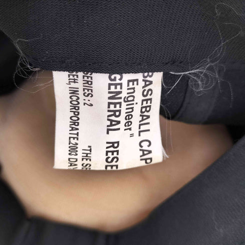 ジェネラルリサーチ GENERAL RESEARCH 00S 03AW ENGINEER The Secret Life of Labors 6パネル BASEBALL CAP ベースボール キャップ メンズ