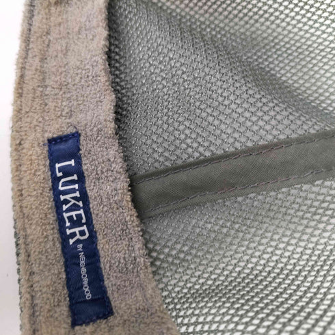 ルーカーバイネイバーフッド LUKER BY NEIGHBORHOOD 6パネル メッシュ ロゴ キャップ メンズ