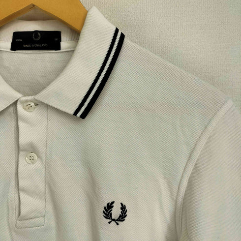 フレッドペリー FRED PERRY ワンポイント刺繍 S/S ポロシャツ メンズ UK:38