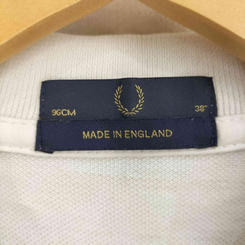 フレッドペリー FRED PERRY ワンポイント刺繍 S/S ポロシャツ メンズ UK:38