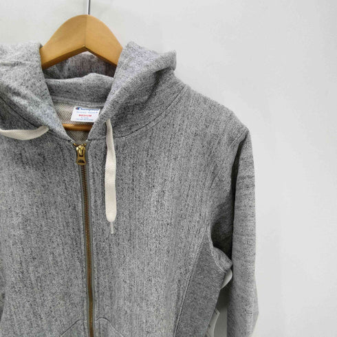 チャンピオン Champion REVERSE WEAVE リバースウィーブ 袖目あり フルジップ パーカー UNIVERSAL ジップ 霜降り メンズ import:M